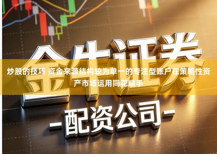 炒股的技巧 资金来源结构较为单一的专注型账户在策略性资产市场运用同花顺手